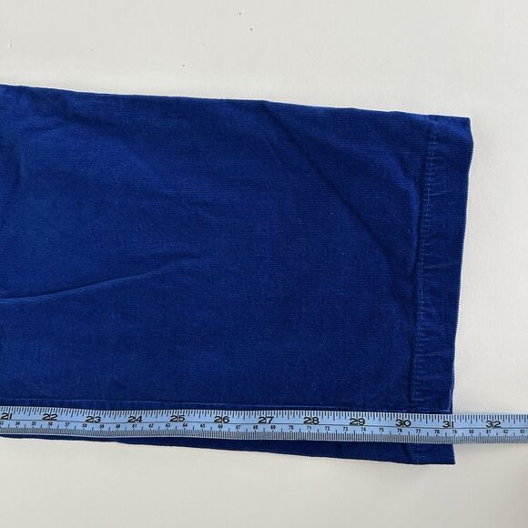 Scotch & Soda Corduroy Pants Mens Sz 36x31 (36x32) Blue Straight Stretch Newman - Picture 9 of 11